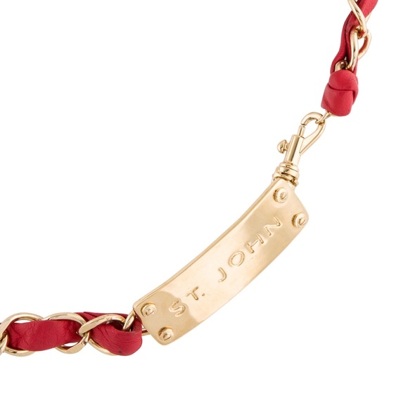 St. John skinny waist chain belt - Picture 2 of 3